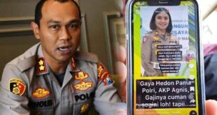 Kasatlantas Polres Malang, AKP Agnis diduga hedon